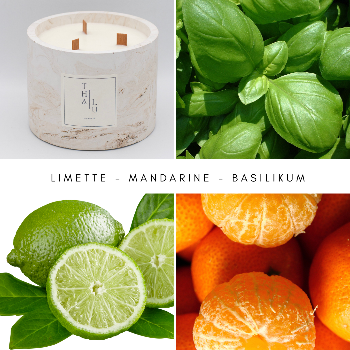 Signature Candle - Marble Beige