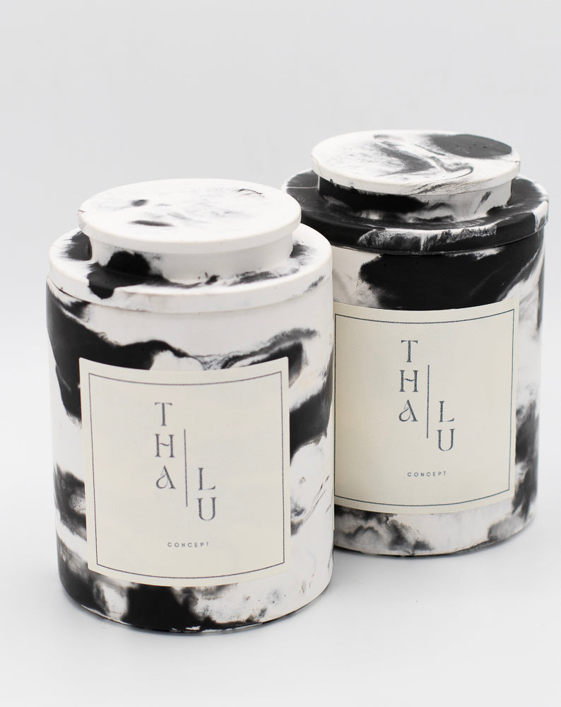 Marble - Black / White