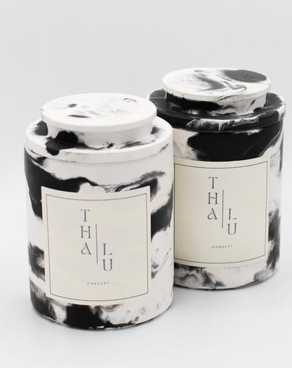 Marble - Black / White
