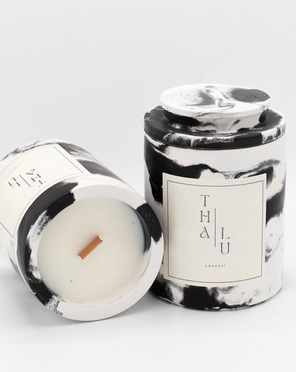 Marble - Black / White