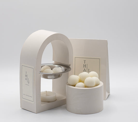 Set Cremewhite - Diffuser and Scented Wax Melts