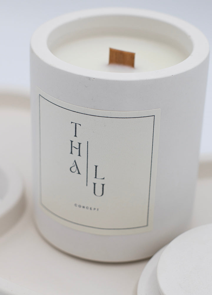 Set Cremewhite - Candle and Wave