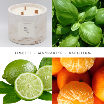 Signature Candle - Marble Beige