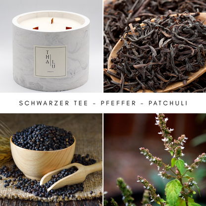 Signature Candle - Marble Grey